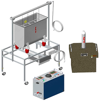 Стенд высоковольтный испытательный DTE-50-4D