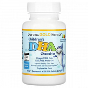 California Gold Nutrition, Bolalar uchun DHA chaynalgan mahsulotlar (Yovvoyi Arkti