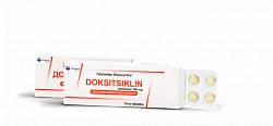 DOKSISIKLIN tabletkalari 100mg N10