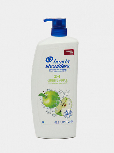 Шампунь+кондиционер 2в1 Head & Shoulders с зеленым яблоком