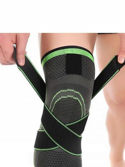 Профессиональный бандаж-наколенник KNEE SUPPORT:uz:Professional tiz cho'tkasi TIZZA QO'LLANISHI