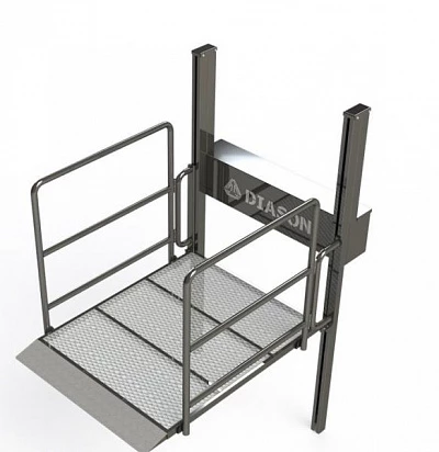 Вертикальный инвалидный подъёмник ComDis-120