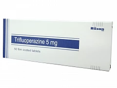 TRIFLUOPERAZIN tabletkalari 5mg N100