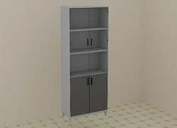 Hujjatlar va asboblarni saqlash uchun shkaf 800*400*2000 mm