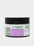 Сахарный скраб для тела Synergetic Подтягивающий, цветущий инжир и лотос, 300 мл