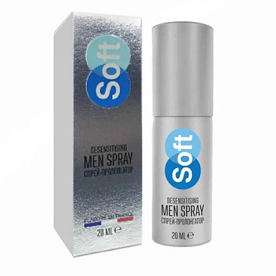 Спрей - пролонгатор Soft:uz:Erkaklar uchun sprey Soft Men Spray