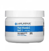 Lake Avenue Nutrition Vitamin C kukuni, Quali-C, 1000 mg, 8,81 oz (250 g)