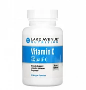 Vitamin C, Quali-C bilan, Lake Avenue Nutrition, 1000 mg, 60 sabzavotli kapsulalar
