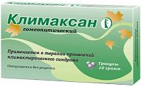 KLIMAKSAN GOMEOPATICHESKIY gomeopatik granulalar 10g