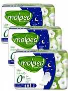 Sof va yumshoq tungi gigienik salfetkalar 6 dona molped