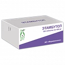 ETAMBUTOL tabletkalari 400mg N100