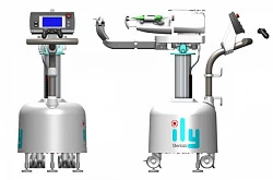 Робот для гибкого уретерореноскопа, Франция