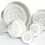 Воронка Бюхнера, фарфор, диаметр 100 мм