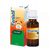 FENISTIL NYu tomchilar dlya priema vnutr 20ml 0,1%