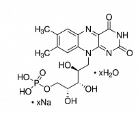 PHR1297-1G Фосфатированный рибофлавин (фосфат натрия рибофлавина), вторичный фармацевтический стандарт; 1G Phos