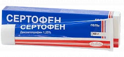 SERTOFEN gel 60g 1,25%