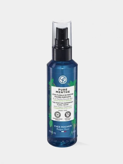 Очищающая цветочная вода перечной мяты для лица Yves Rocher Pure Menthe Purifying Peppermint Floral Water, 150 мл