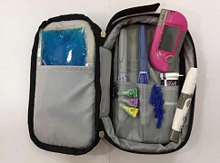 Insulin saqlash uchun sovutgichli sumka