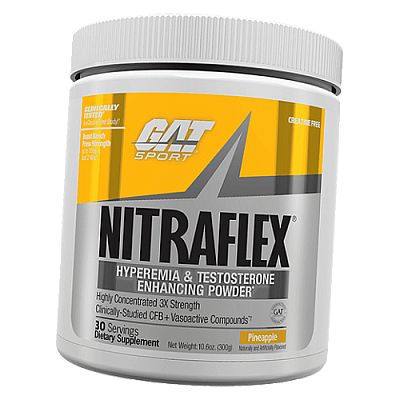 Предтренировочная добавка, Nitraflex, GAT Sport:uz:Mashqdan oldingi qo'shimcha, Nitraflex, GAT Sport