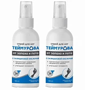 Teymurova salitsil kislotasi bilan hid va ter uchun oyoq spreyi