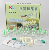 Набор вакуумных банок для хиджамы 24 шт.:uz:Massaj va hijama uchun vakuum qutilari