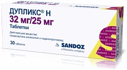 Dupliks®N tabletkalari 32mg/25 mg N30