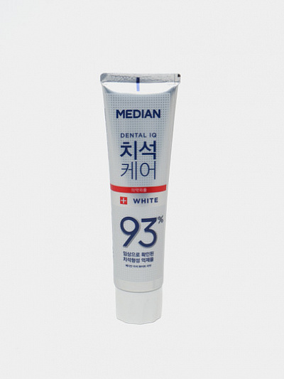 Отбеливающая зубная паста с цеолитом Median Dental IQ 93% White, 120 г