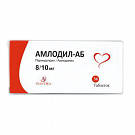 Amlodil-AB tabletkalari 10mg N30