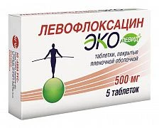 LEVOFLOKSASIN EKOLEVID 0,5 tabletkalari N5