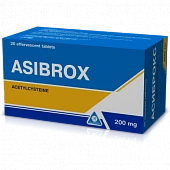 ASIBROKS tabletkalari 200mg N20