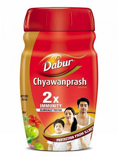 Препарат Чаванпраш Дабур, Иммунитет и сила(575 грамм):uz:Chyawanprash, Dabur immunitetni oshirish uchun vosita