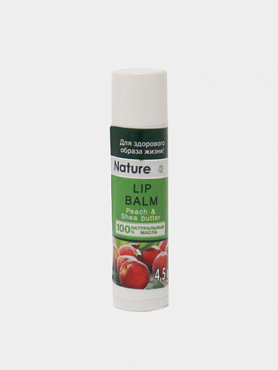 NC Бальзам для губ "Peach & Shea butter" 4,5г