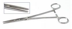 Kelly gemostatik qisqich, tekis 160 mm