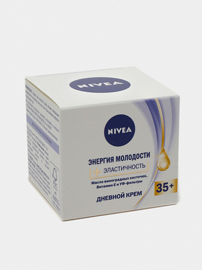 Дневной крем для лица Nivea Энергия Молодости +Эластичность, 35+, 50 мл