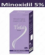Soch va soqolni o'stirish uchun mo'ljallangan mahsulot Tinfal 5%