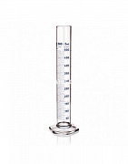 Shisha olti burchakli asosli o'lchash tsilindri 1000 ml