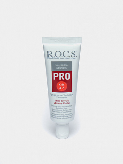 Зубная паста R.O.C.S. Pro Kids Wild Berries, 35 мл