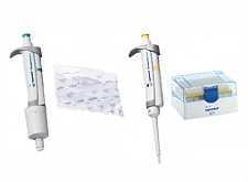 Дозатор Eppendorf Research(R) plus 1-канальный c регулируемым объемом,  разных цветов:uz:Eppendorf Research(R) plus pipetka 1-kanalli ovoz balandligi sozlanishi, turli ranglar