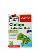 DOPPELGERS AKTIV GINKO+VITAMINI GRUPPI V+XOLIN tabletkalari N40