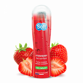 Гель для массажа Soft Strawberry:uz:Intim moylash va massaj jeli Soft Strawberry