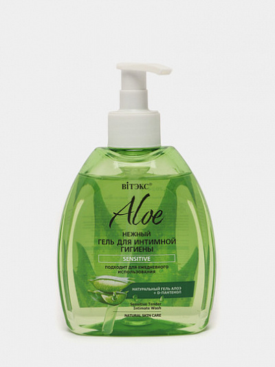 Гель для интимной гигиены Витэкс ALOE Sensitive, нежный, 300 мл 