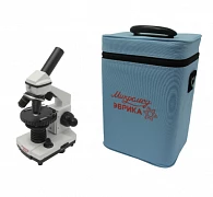 Микроскоп школьный Эврика 40х-1280х в текстильном кейсе