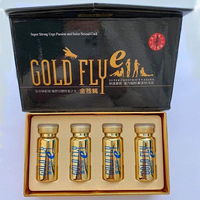 Золотая мушка «GOLD FLY» женские капли:uz:Oltin chivin "GOLD FLY" ayollar tomchilari