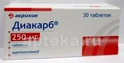 DIAKARB 0,25 tabletkalari N30