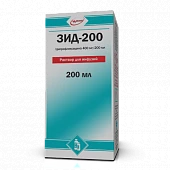 ZID 200 infuziya uchun eritma 100ml 400mg/100ml