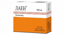 LAEN tabletkalari 600mg N10
