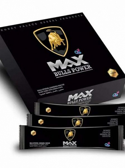 Эпимедиумная паста для мужчин Max Bulls Power:uz:Erkaklar uchun epimedium pastasi Max Bulls Power