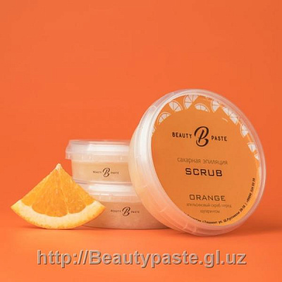 Очищающий скраб BEAUTY PASTE "orange" 125 мл