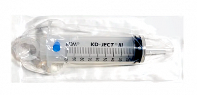 Шприц однократного применения KD-JECT III без иглы, 100 мл., с наконечником:uz:Bir martali ishlatiladigan shprits KD-JECT III ignasiz, 100 ml, uchi bilan