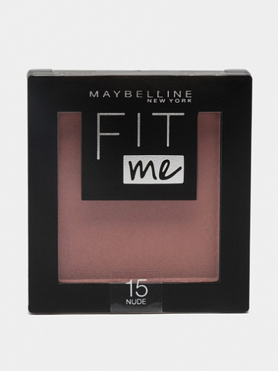 Румяна для лица Maybelline New York, Fit Me Blush, оттенок 15, Нюд